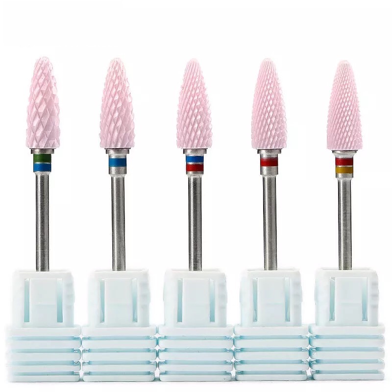 Power Tools On Sale - Pink Ceramic Milling Cutters For Manicure,