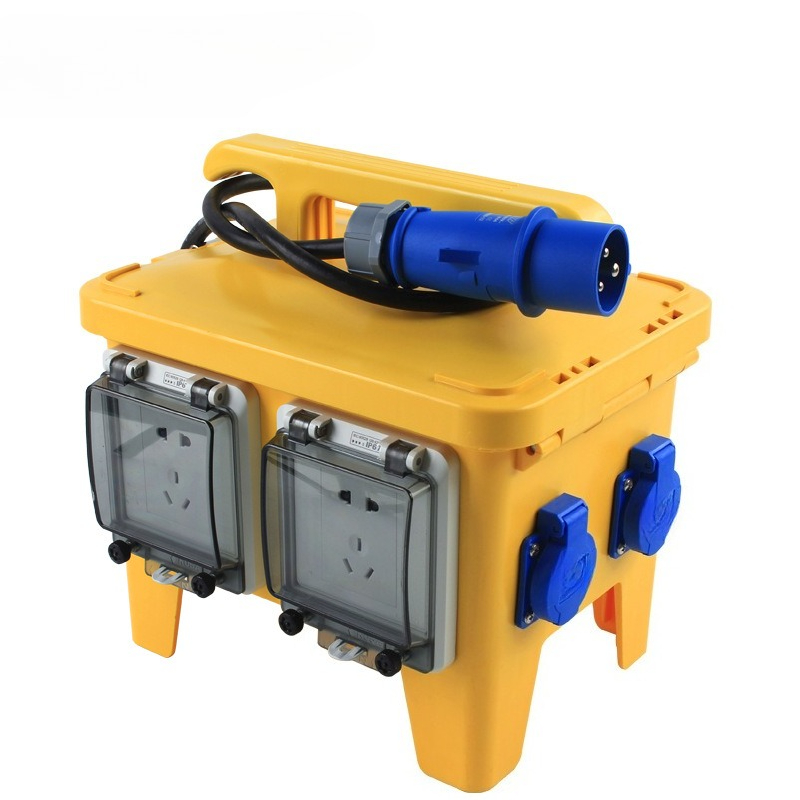 Power Tools Exhibition - Portable 12-position distribution box PC waterproof