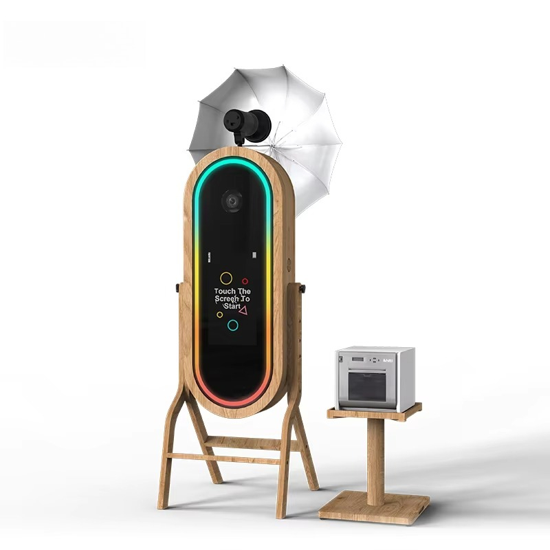 Power Tools Exhibition - Touch Screen Wooden Magic Mirror Party