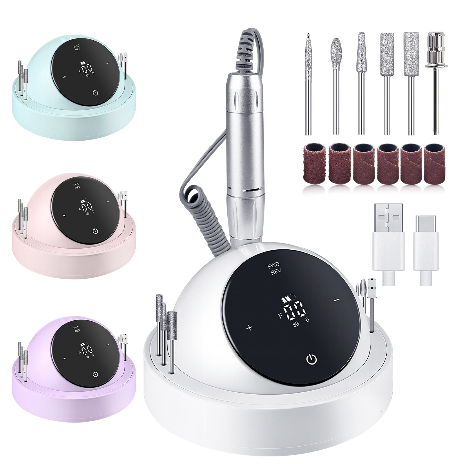 Power Tools Online - 45000rpm Manicure Drill Machine Electric Nail