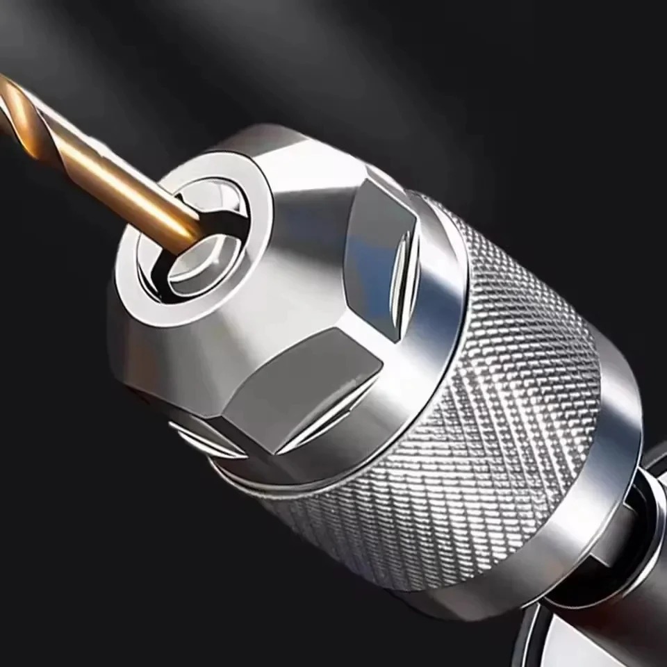 Power Tools On Sale - 3-Jaw Keyless Drill Chuck Adapter 1.5-6.5mm