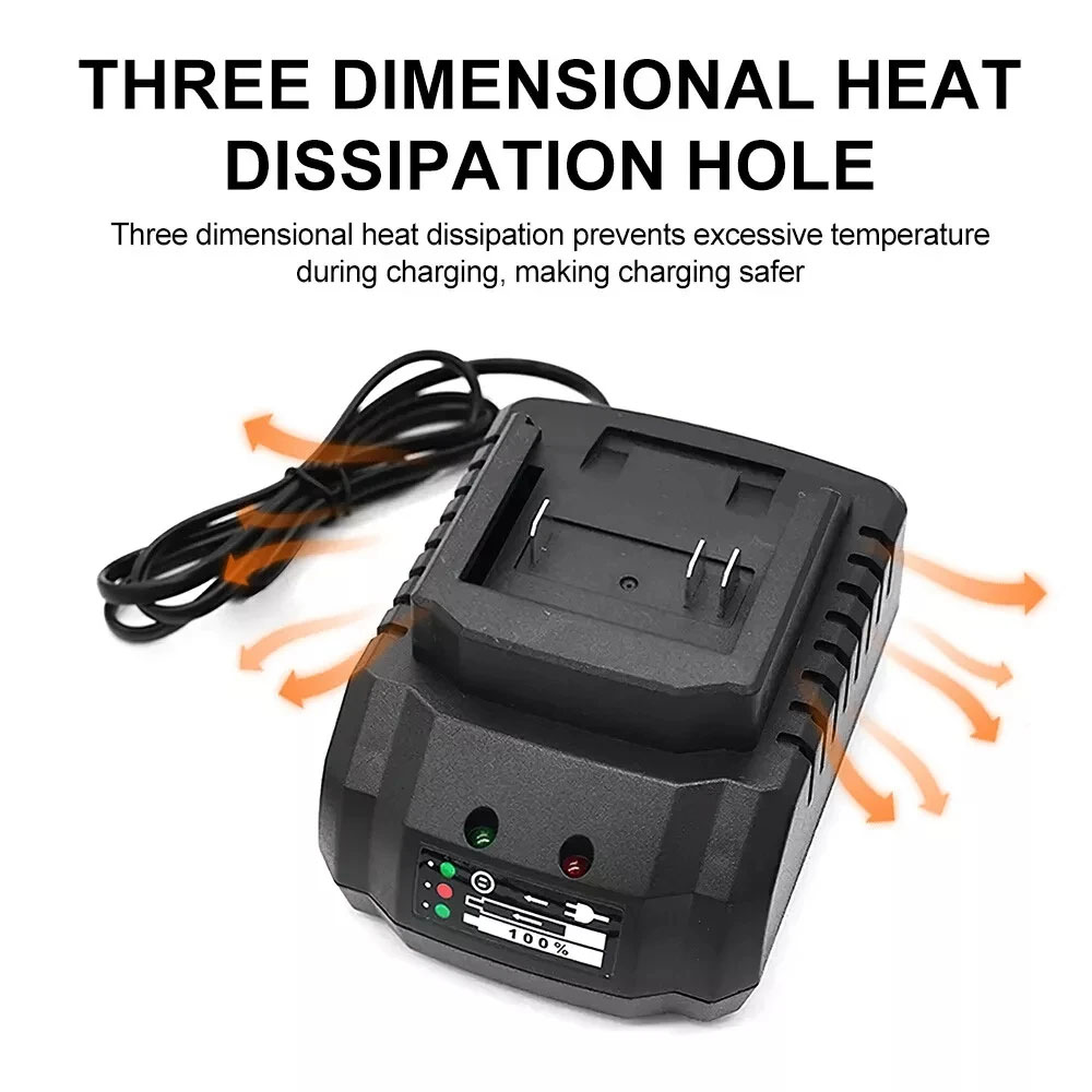 Li-ion Battery Charger 18V 21V - Power Tools Online ulasan dan harga
