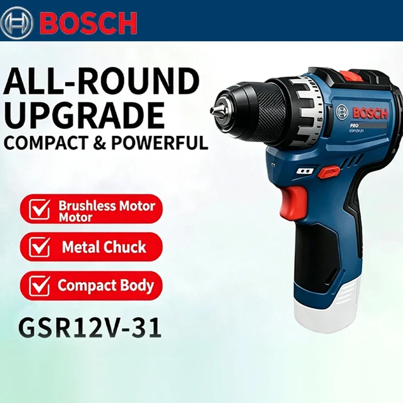 Bosch GSR 12V-31 Brushless Ele - Power Tools Bosch ulasan dan harga