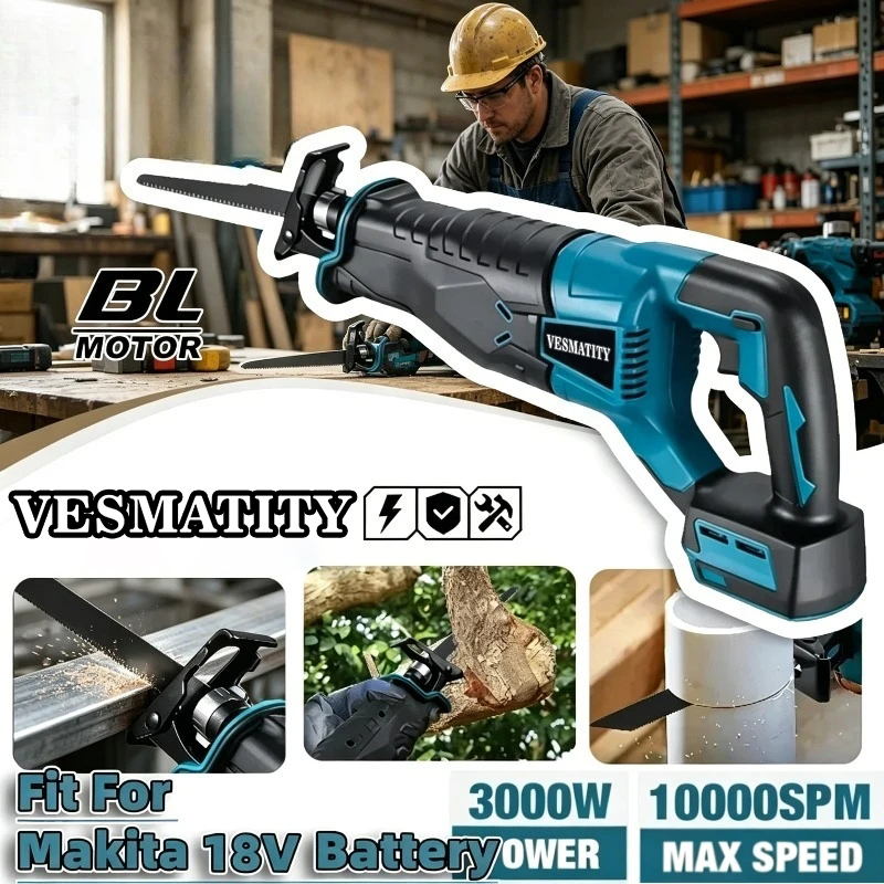 Brushless Cordless Reciprocati - Reciprocating Saw Cordless ulasan dan harga