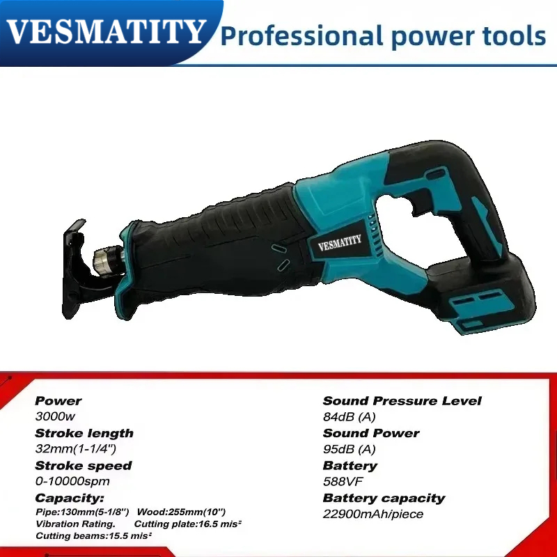Brushless Cordless Reciprocati - Reciprocating Saw Cordless ulasan dan harga