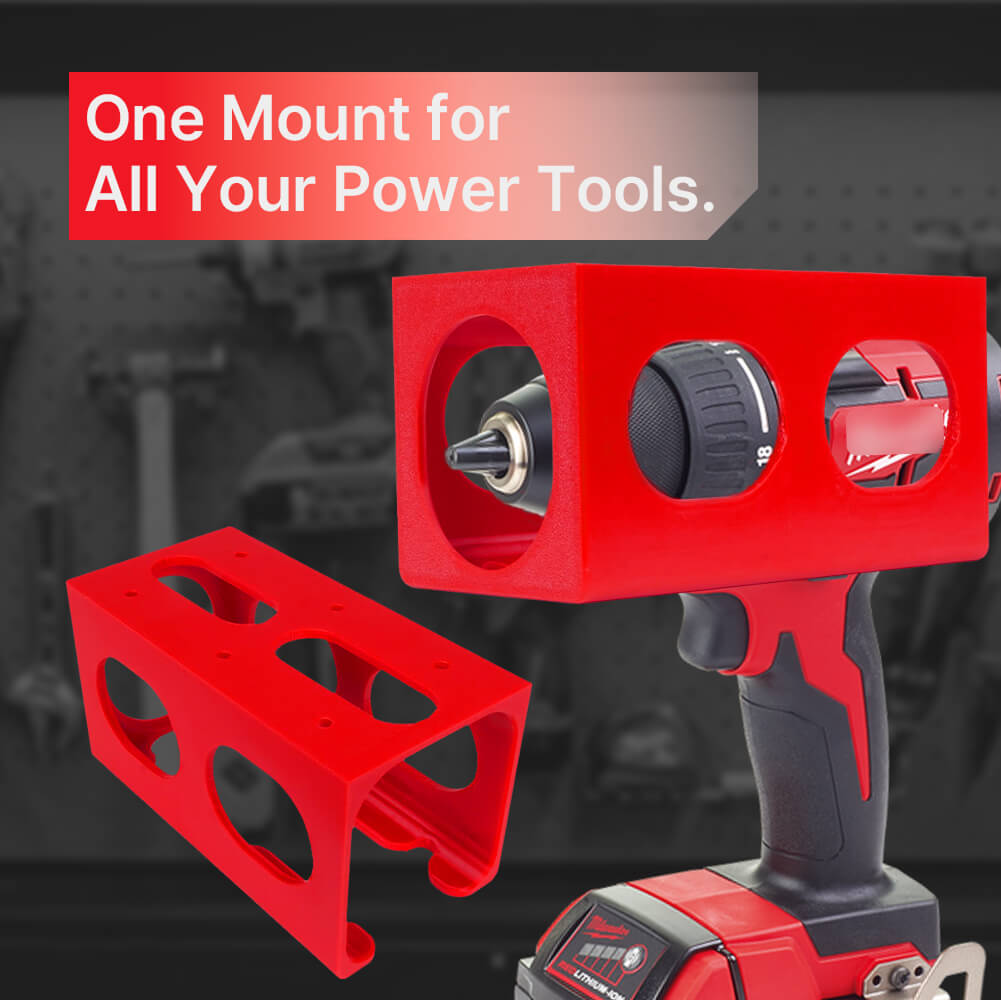 Universal 18V Drill Wall Mount - Power Tools Holder ulasan dan harga