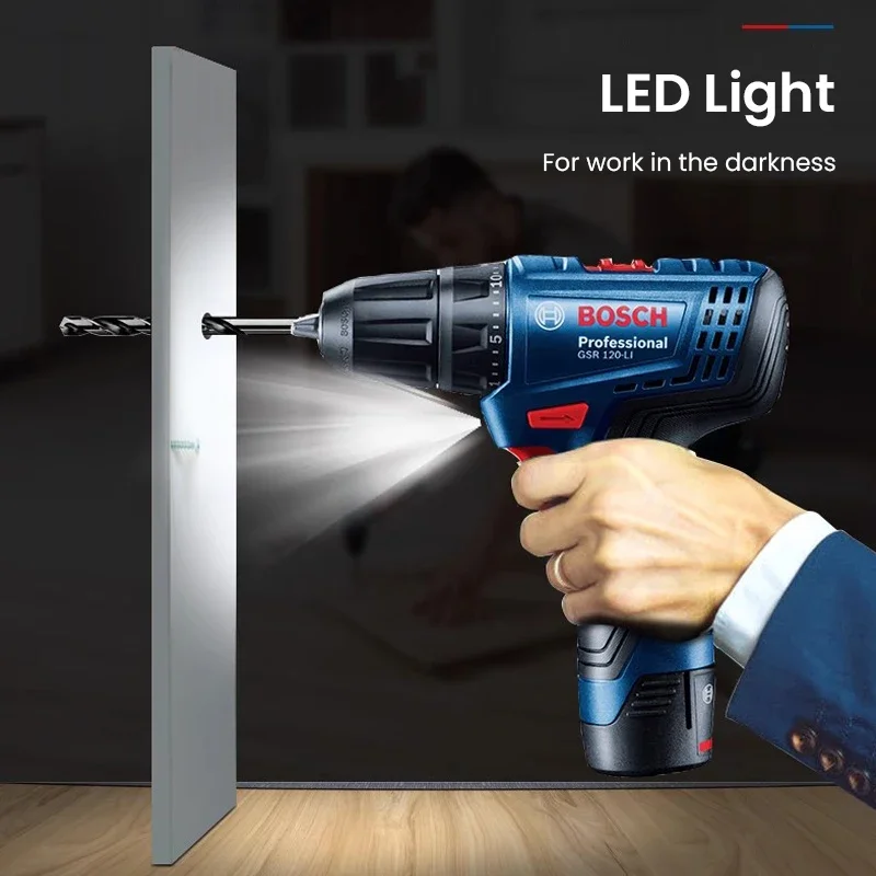 Bosch GSR120-LI Electric Drill - Power Tools Impact ulasan dan harga