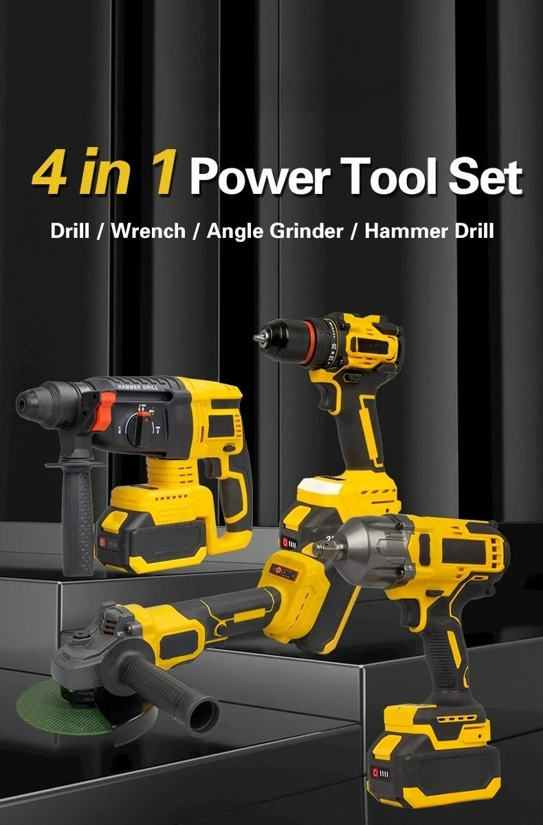 Professional Electric Home Box - Combo Power Tools ulasan dan harga