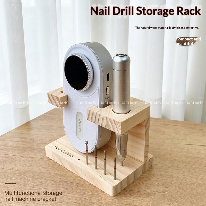 Portable Wooden Nail Drill Bit - Power Tools Holder ulasan dan harga