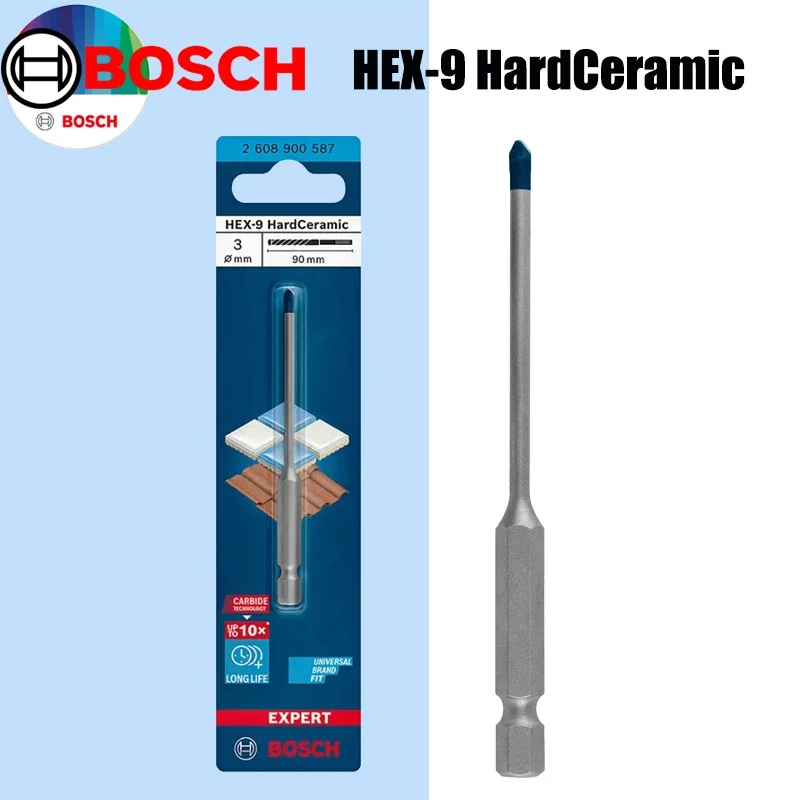 BOSCH Hex-9 Hard Ceramic Drill - Power Tools Bosch ulasan dan harga
