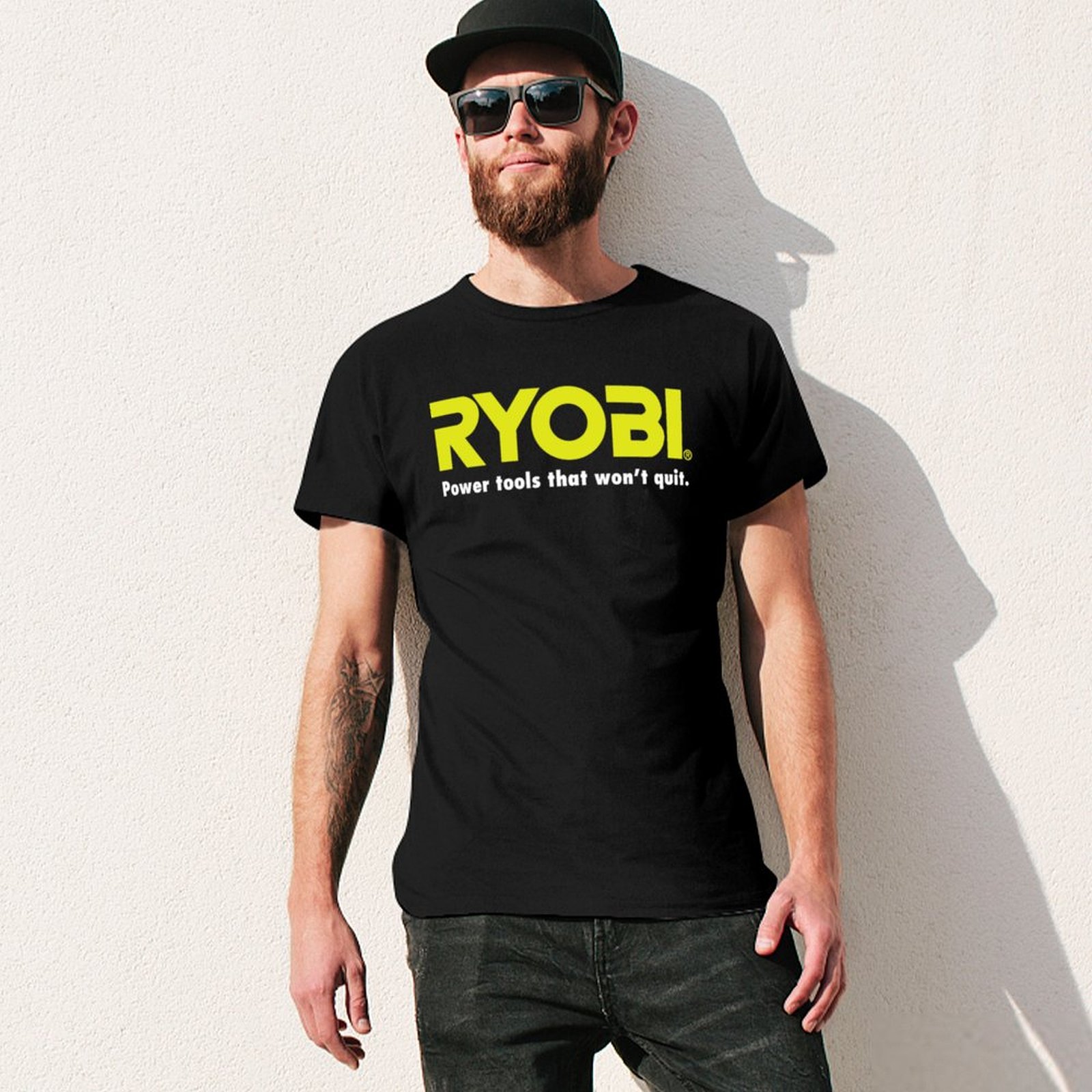 POWER TOOLS RYOBI LOGO T-Shirt - Power Tools Logo ulasan dan harga