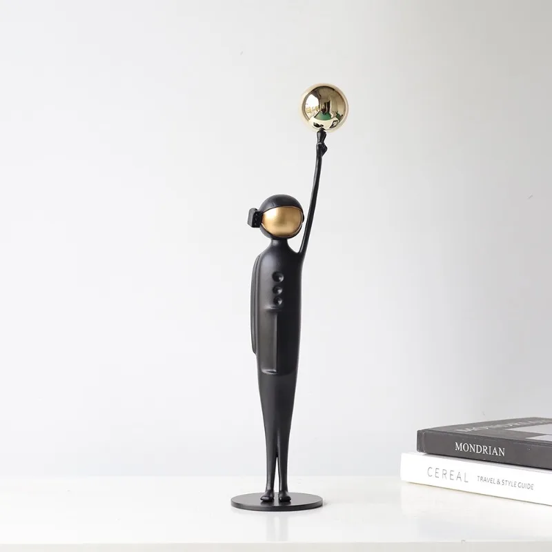 Cast iron figure small sculptu - Power Tools Exhibition ulasan dan harga