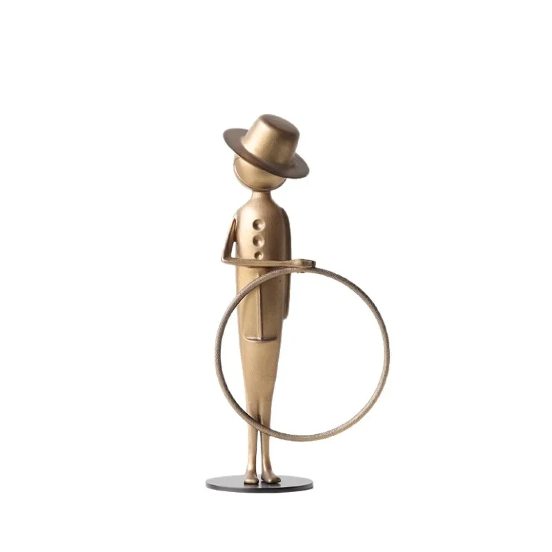Cast iron figure small sculptu - Power Tools Exhibition ulasan dan harga