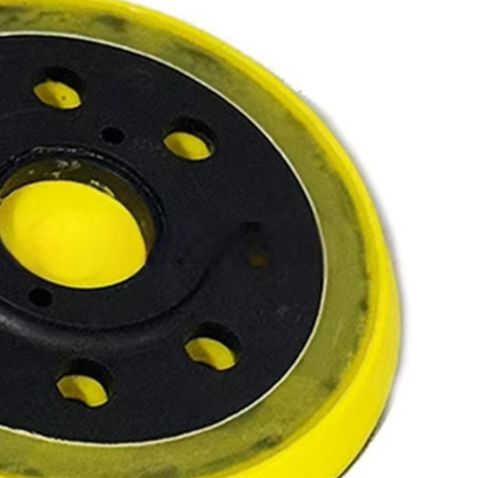 5 Inch 8 Hole Polyurethane Bac - Power Tools Yellow And Black ulasan dan harga