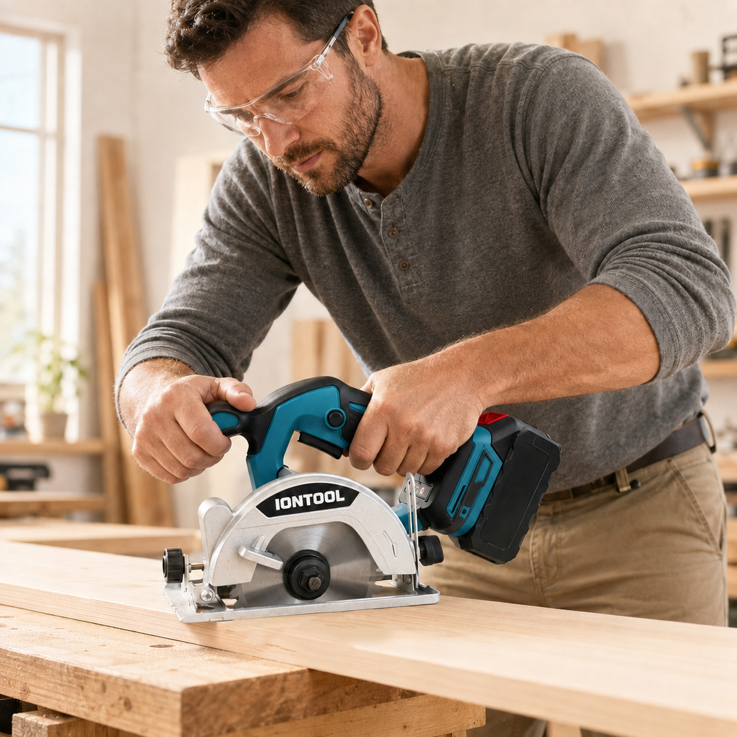 IONTOOL 5.5 Inch Cordless Circ - Reciprocating Saw Cordless ulasan dan harga
