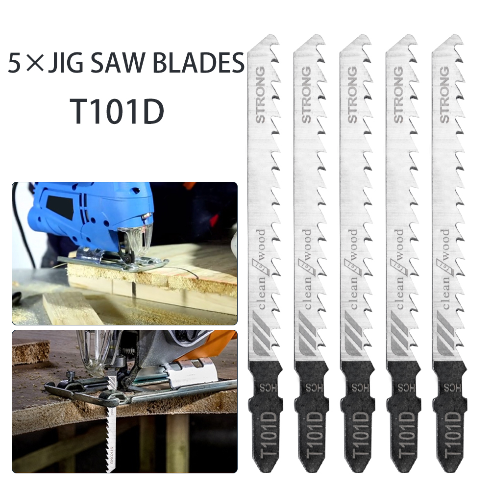 5pcs T101D 65MN Jag Saw Blades - Power Tools Jigsaw ulasan dan harga
