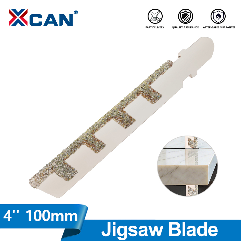 XCAN 1pc 4'' 100mm Jigsaw Blad - Power Tools Jigsaw ulasan dan harga