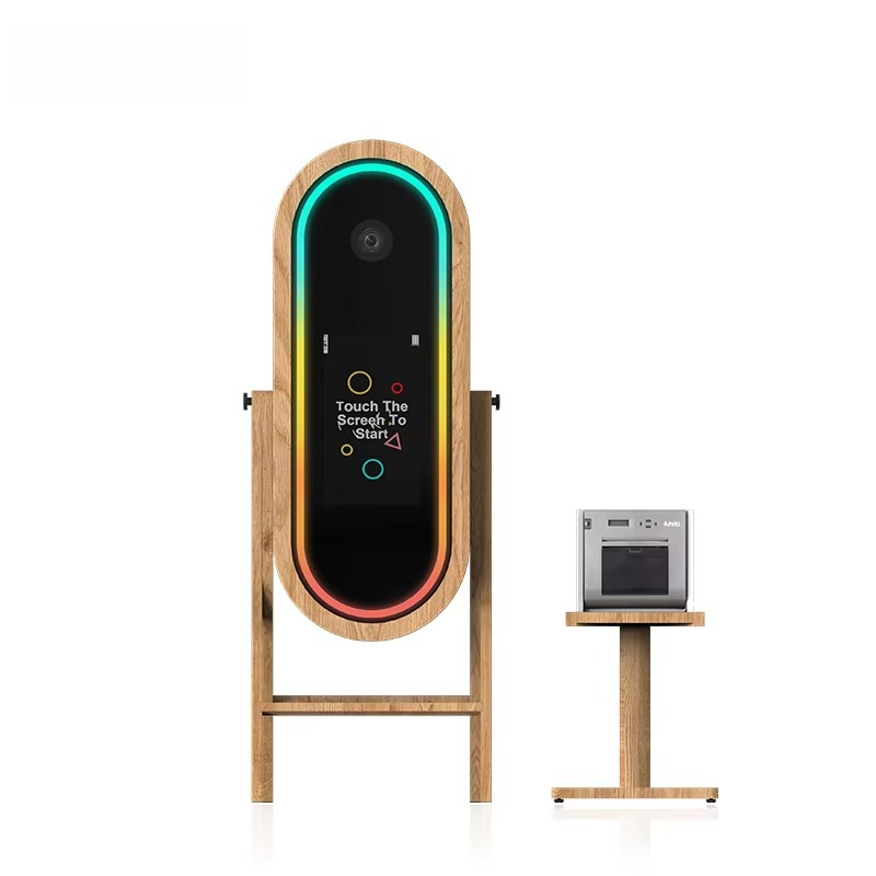 Touch Screen Wooden Magic Mirr - Power Tools Exhibition ulasan dan harga