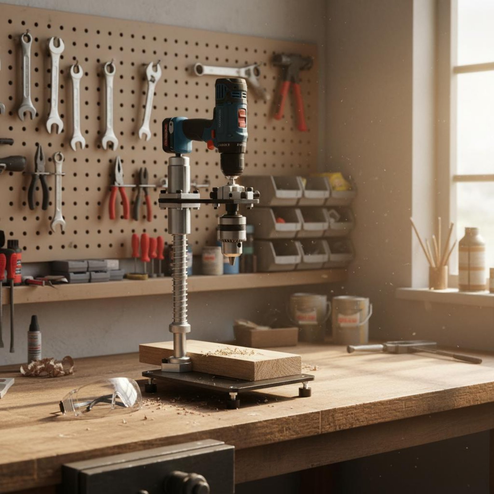 Hand Drill Press Stand Stable  - Power Tools Hand Tools ulasan dan harga