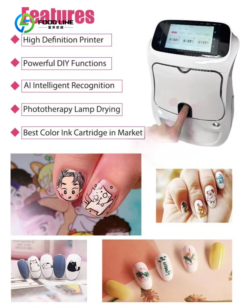 Customized New AI 3D Nail Art  - Power Tools Logo ulasan dan harga