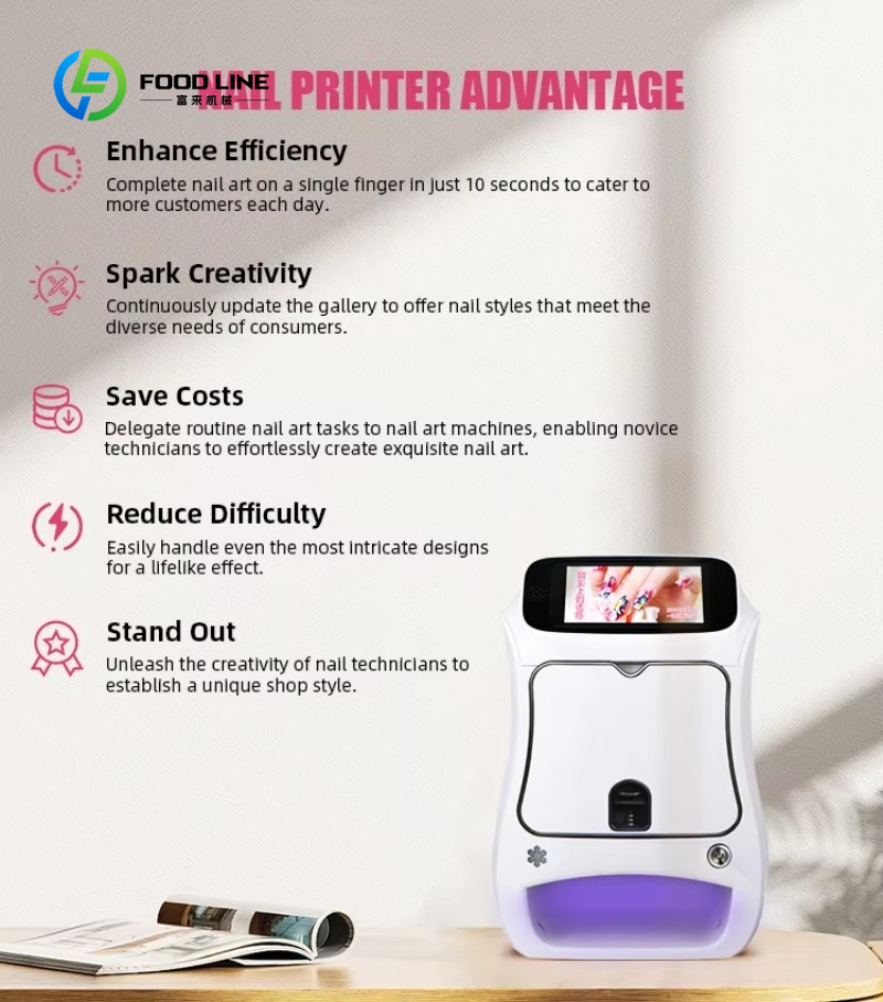 Customized New AI 3D Nail Art  - Power Tools Logo ulasan dan harga