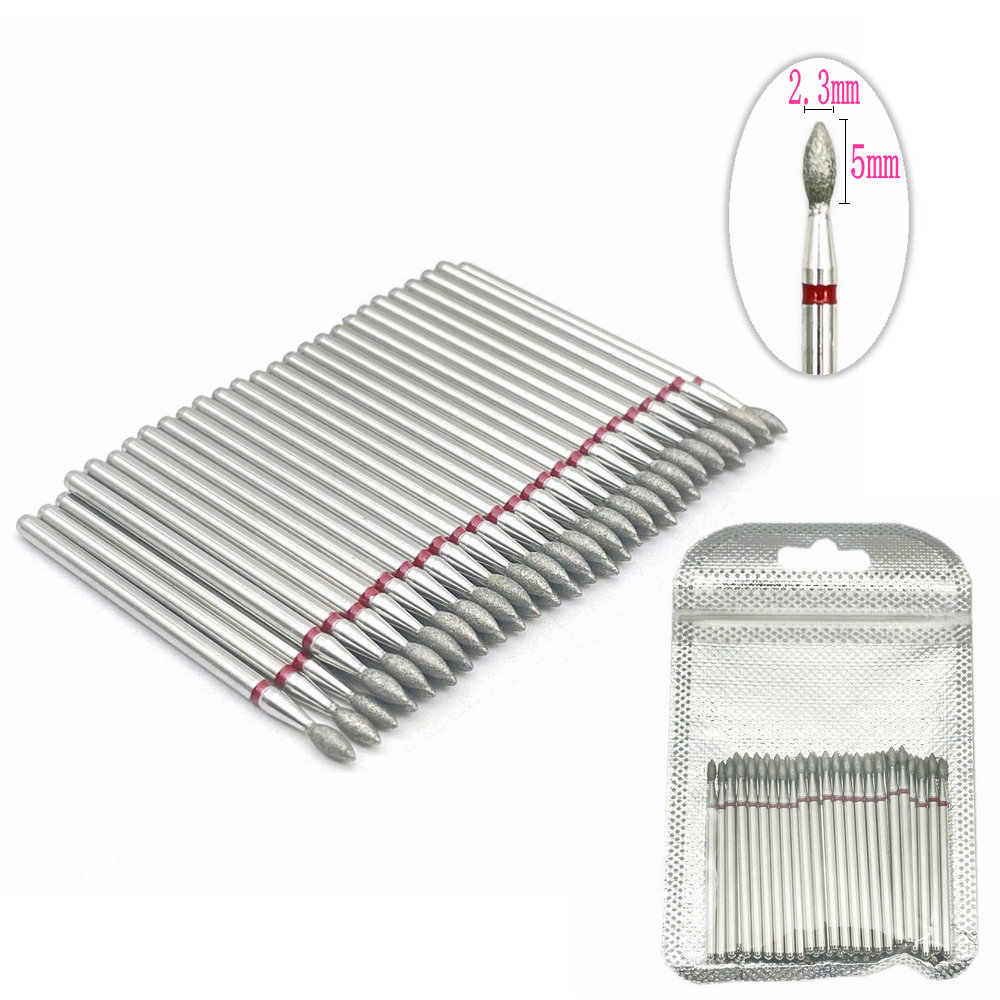 50pcs Nail Diamond Drill Bit S - Power Tools On Sale ulasan dan harga