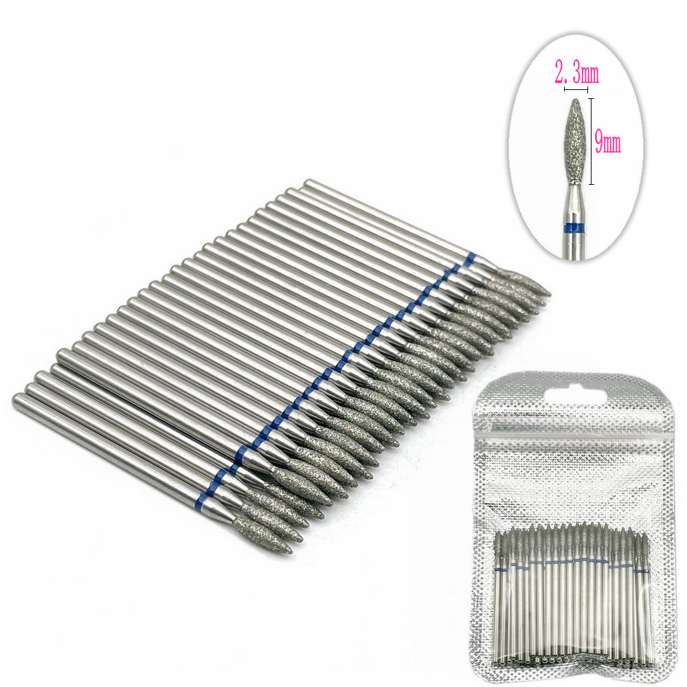 50pcs Nail Diamond Drill Bit S - Power Tools On Sale ulasan dan harga