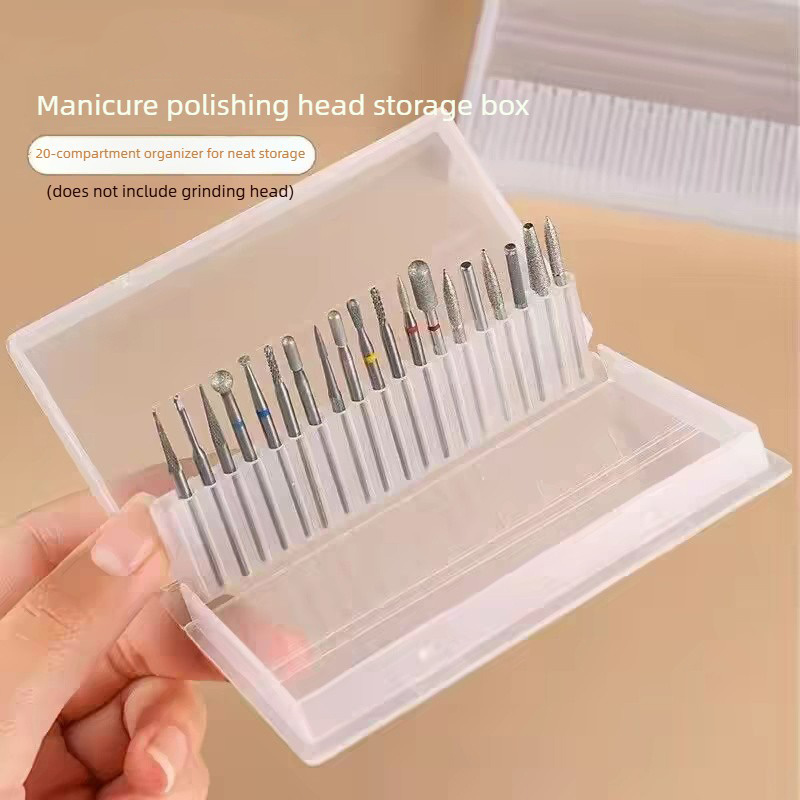 1/2/3PCS 20 Slots Clear Nail D - Power Tools Holder ulasan dan harga