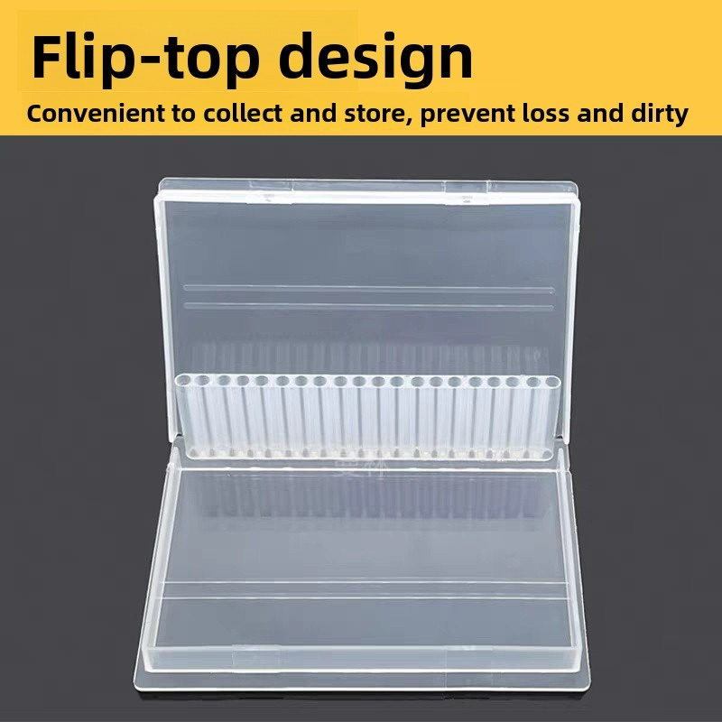 1/2/3PCS 20 Slots Clear Nail D - Power Tools Holder ulasan dan harga