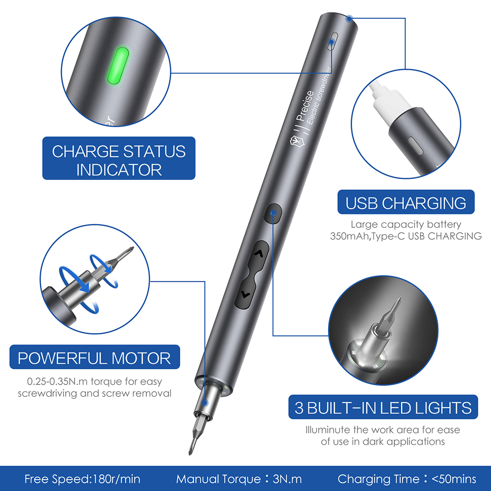 28 in 1 Electric Screwdriver S - Xiaomi Power Tools ulasan dan harga