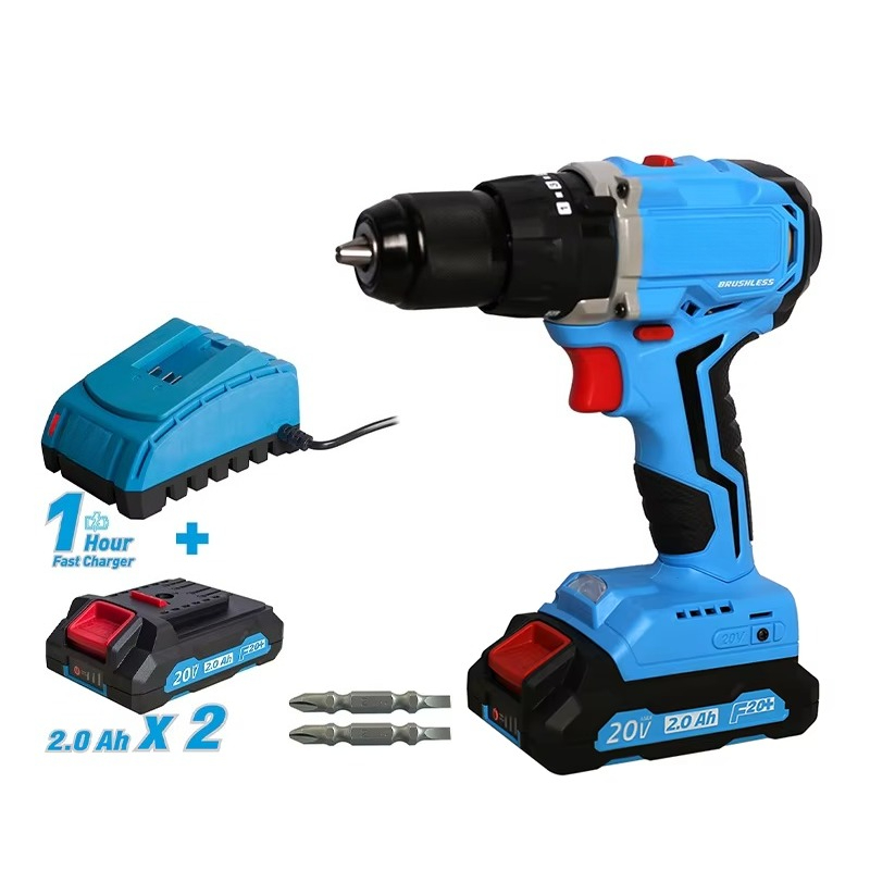 20v Cordless Brushless Drill P - Power Tools Impact ulasan dan harga