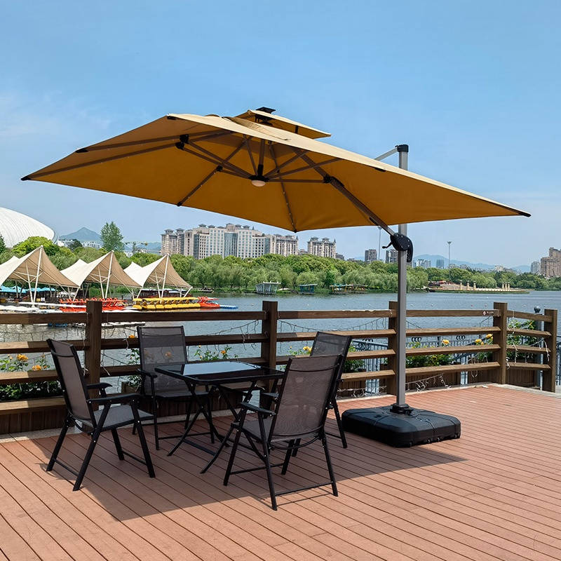 L  Big Size Cantilever Parasol - Power Tools Logo ulasan dan harga